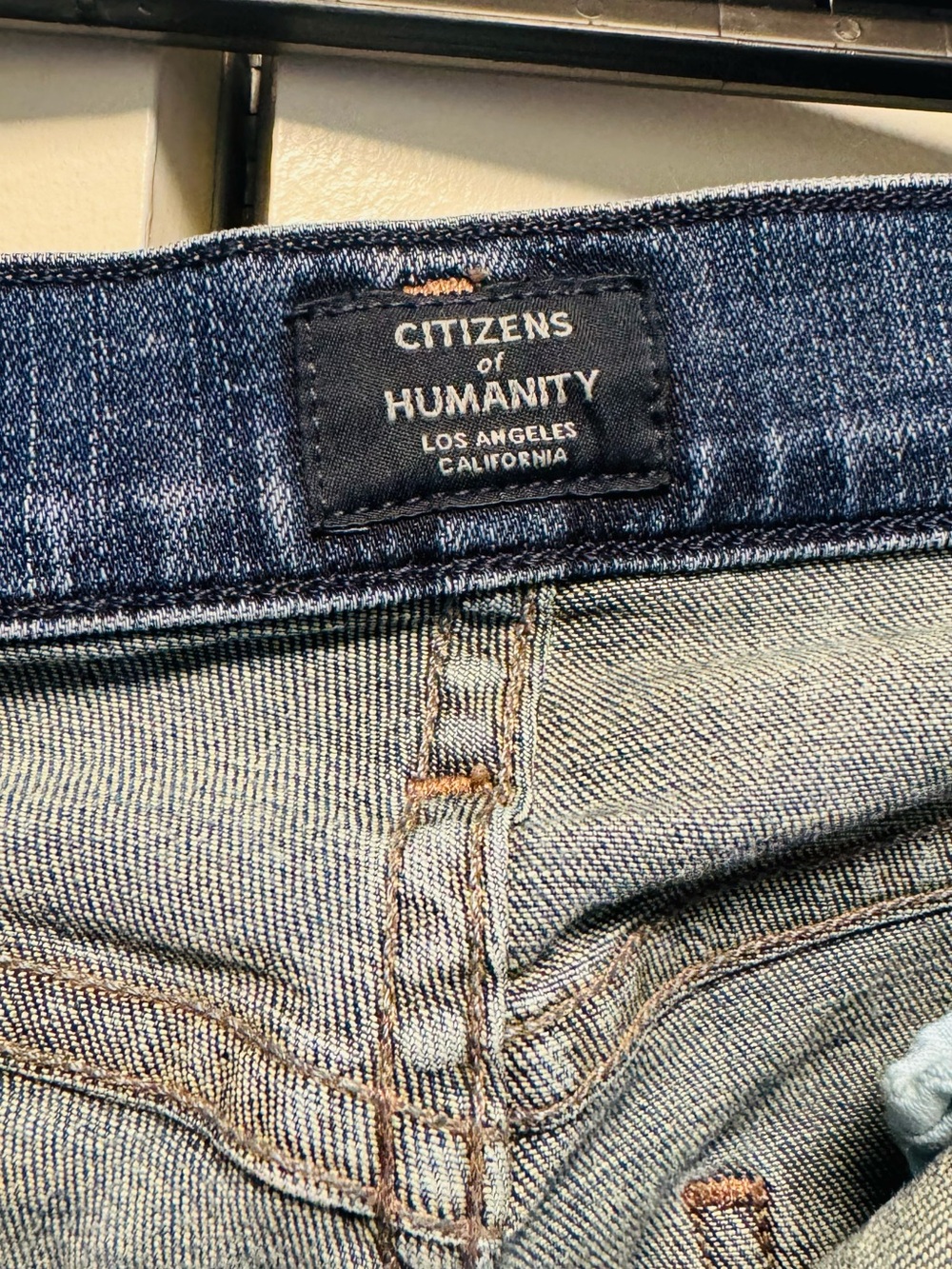 Citizens of Humanity High-Rise Blue Denim Jeans